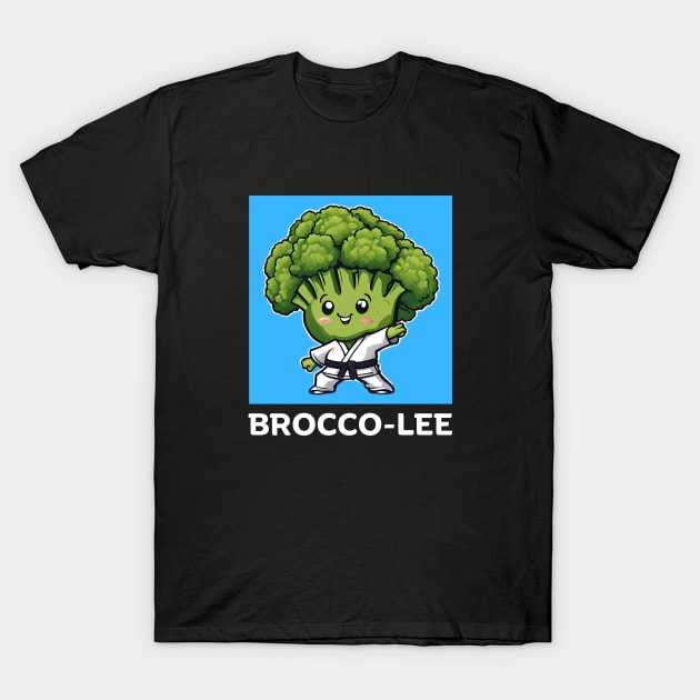 Brocco-Lee | Broccoli Pun T-Shirt by Allthingspunny